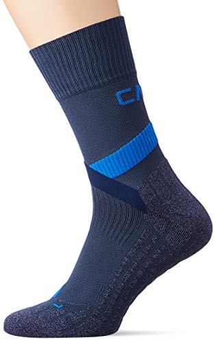 CMP - Calzino da trekking Dryarn Mid, Black Blue, 46/48