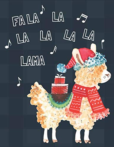 Fa La La La La La La Lama - Weihnachtsplaner: Der Festtags Party Organizer beinhaltet wöchentliche Kalender, Erlebnis- und Dekorationslisten, ... Einkaufs- und Aufgabenlisten sowie Notizen