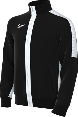 Nike Unisex Kinder Y Nk Df Acd23 Trk Jkt Knit Soccer Track Jacket, Black/White/White, L EU