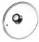 HEVSTIL Tempered Glass Lid, 9inch /23cm Clear Glass Pot Lid with Handle - Replacement Lid for Pots, Pans, Skillets