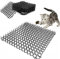 Dornengitter Gegen Katzen, 15 Stücke Katzen-Matte mit Spikes, Dornengitter Tier-Barriere gegen Katzen Tierabwehr Scat Spike, Tier Barriere Dornengitter Katzenabwehr für Katzen, Hasen,Vögel