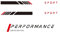 JJ LMS - Pegatinas Coche Tuning - PACK 5 - Vinilo Coche (Rojo)