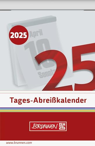 BRUNNEN Abreißkalender 2025 Nr. 3 | 54×80 mm