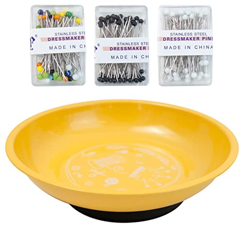 Supporto magnetico per spilli | Cuscino magnetico per spille da cucito con 150 perni per testa, strumenti universali di stoccaggio magnetico per dadi, bulloni, rondelle, ferro,