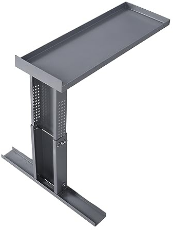 Livellatore per Scala, Staffa di Supporto per Strumento Stabilizzatore con Aspetto Antiscivolo, Costruzione in Acciaio, Installazione Semplice per L'uso su Scala Telescopica su