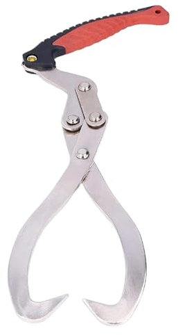 Gralara Log Carrier Log Tong Premium Wood Gripping Tool Lifting Grapple Hook