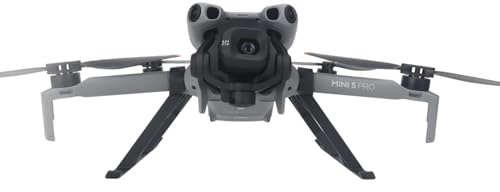 Carrello di atterraggio per drone adatto per DJI Mini 5 Pro Aumento dell'altezza del carrello di atterraggio Treppiede estensibile Staffa di protezione delle gambe Accessori per drone