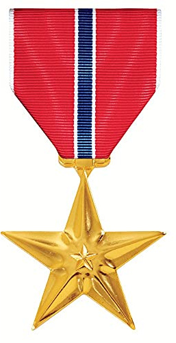 MEDALS OF AMERICA EST. 1976 Bronze Star Medal Anodized BSM