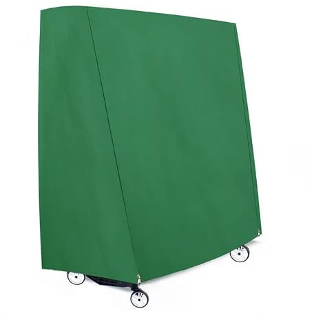 Table Tennis Table Cover Waterproof, Heavy Duty600D Oxford Fabric, Windproof, Anti-UV, RIP Proof Ping Pong Table Cover Indoor/Outdoor