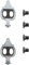 Shimano MTB SM-SH56 SPD Cleats Mehrfachauslösung, Schwarz