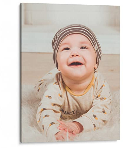 Woopers Foto su Tela Canvas Personalizzata - Foto Quadro Personalizzato con Telaio in Legno (30x40)