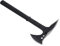 Camping Hatchet Screws Steel Curved Cutting Tool Portable Outdoor Multifunctional Axe for Fire Engineers Outdoor Camping Axe Set Steel Camping Hatchet Portable Outdoor