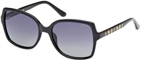 MARCOLIN Gu00100, Occhiali Donna, Nero luccicante, Taglia Unica