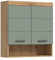 xonox.home Badezimmer Scout Hängeschrank Badezimmerschrank hängend Wandschrank in Front Salbei grün Nb. Korpus Artisan Eiche Nb., ca. 74x79x24 cm