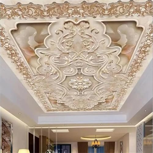 GZGZG Carta da parati murale 3d soffitto in rilievo rosa arenaria soggiorno camera da letto sfondo decorazione murale arte tessuto di seta adesivo