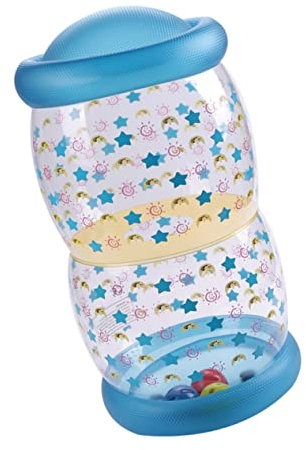 UKCOCO Rodillo de Gateo Inflable para Bebés Juguete Sensorial de Entrenamiento para Gatear Seguro Tóxicos para Ejercicio de Manos y Pies Material Diseño y Anticolisión Color Azul