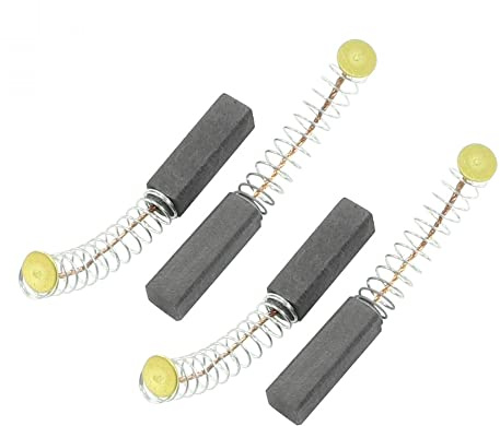 sourcing map Balais de charbon 6 mm x 6 mm x 20 mm pour moteur électrique générique 4 pièces