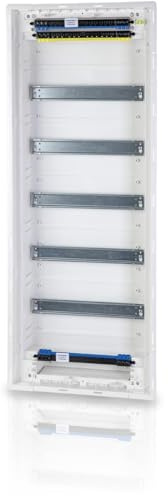 F-tronic 7250062 JUMBO60+10 Verteilerschrank Hohlwand, Unterputz Anzahl Teilungen = 60 Anzahl Reihen