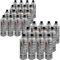 Deuba® 28x Kartuschen Butangas Gaskartuschen Ventilkartusche Campinggas Butan Gas 227g MSF-1a