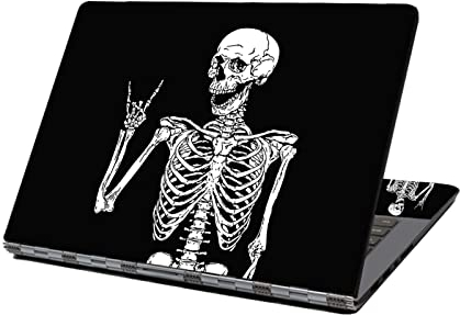 Adhesivo para ordenador portátil, 13 pulgadas, 14 pulgadas, 15 pulgadas, 15 pulgadas, 15,4 pulgadas, 15,6 pulgadas, vinilo para ordenador portátil (cráneo)