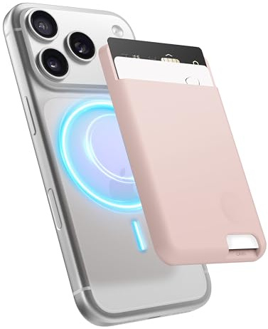 elago Magnetischer Silikon-Kartenhalter für iPhone 17/16/15/14/13/12 Serie