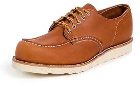 Red Wing Herren Shop Moc Oxford Full Grain Leather ORO Schuhe 45 EU