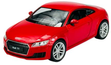Welly A*U*D*I TT 8S Coupe Rot 3. Generation Ab 2014 1:24 1/24 Metall Automodell Die Cast Neu im Karton