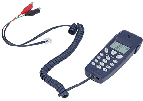 Ejoyous Telefono con Filo, Riconoscimento Automatico del Telefono con Filo per Casa