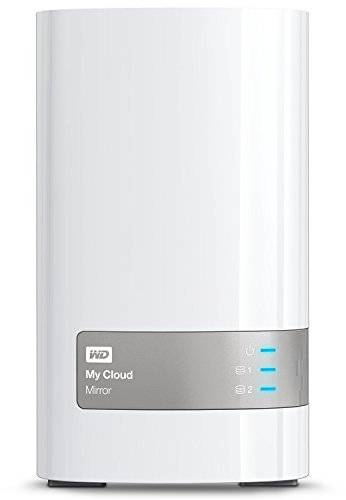 WD WDBWVZ0160JWT-EESN My Cloud Mirror Gen2 Network Attached Personal Storage, Ethernet, 16 TB
