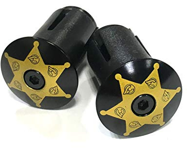 Cinelli Tapones expansores de Extremo de Barra, Sheriff, universales