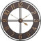 SBTXHJWCGLD 60cm Grande Horloge Murale de Jardin en Plein air, Horloge de Jardin Horloge extérieure étanche en métal à Visage Ouvert intérieur extérieur pour Salon Horloge en métal à Visage ou
