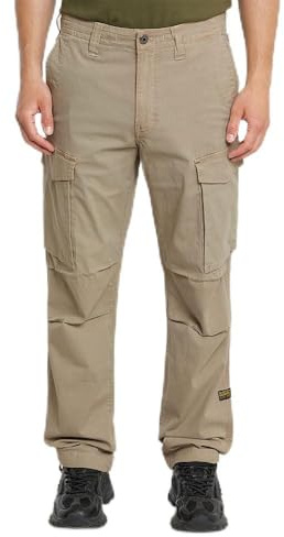 G-Star Men's Core Regular Cargo Pants, Beige (vintage khaki gd D24309-D920-G102), 32W / 32L