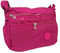 Borsa Donna Tracolla in Nylon Impermeabile Multitasche Tracolla in Tessuto Regolabile Dimensioni: 29 X 24 X 12 cm. ART.2247 Marchio COVERI (FUXIA)