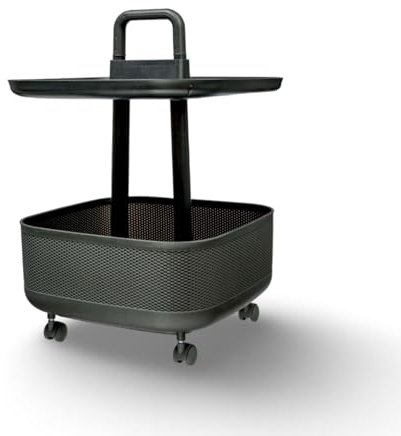 BURI Carro de mesa para exteriores, color antracita