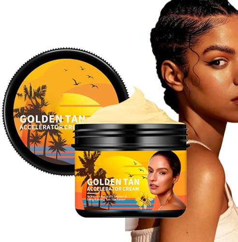 Crema Autoabbronzante, Idratante Senza Sole, Idratante Naturale Corpo Dorato Effetto Prolungato per Spiaggia Piscina Lettini