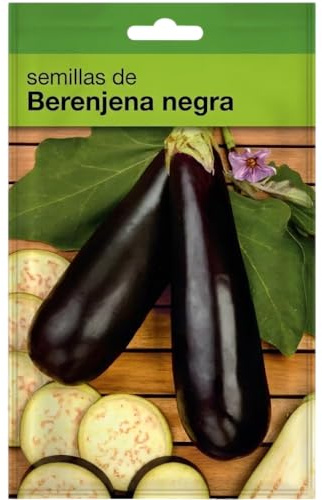 Semillas de Berenjena Negra para Cultivo en Casa y Cocina Mediterránea | DECOALIVE Huerto Urbano