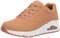 Skechers Damen UNO Stand ON AIR Sneakers, TAN, 36 EU