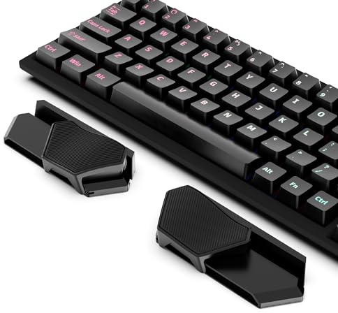 YaGee Reposamuñecas Para Teclado Magnética de Levitación 2.0, Reposamuñecas Ergonómico, soporte de muñeca para jugadores de teclado de PC, efectivo para aliviar los síntomas del túnel carpiano