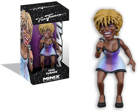 BANDAI - Minix Figura de colección 12cm - Tina Turner - Coleccionables para Exhibición - Idea de Regalo - Juguetes para Niños Y Adultos - Fans De Música (MN20041)