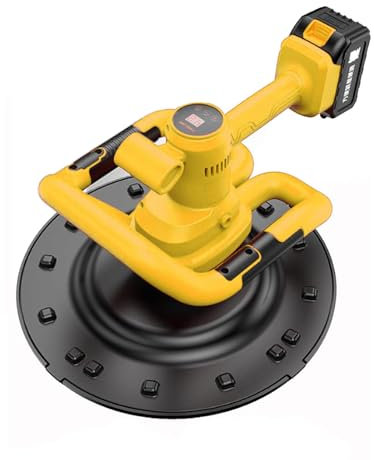 ZephyrGlow Drywall Sander and Concrete Surfacing Renovation Sander - Wall Smoothing Polishing Machine with Variable Speeds and 2 Batteries Included,OrdinaryType