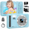 Digital Camera 4K 64MP Digital Camera with 32G SD Card Autofocus Vlogging Camera with Two 1200 mAh Batteries for Photography 16X Digital Zoom Mini Compact Camera for Kids Teenagers Beginners Adults