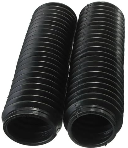 RLVYTA Fuelle Horquilla Motocicleta Polainas de Goma para Horquilla Delantera de Motocicleta, tamaño 245 x 58 x 39 mm, aptas para CQR, evitan la acumulación de presión y la Humedad.