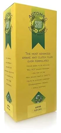 Silicone Brake and Clutch Fluid – 250ml – High-Performance DOT 5 Fluid for Brake and Clutch Systems