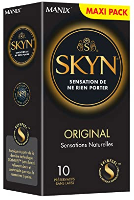 SKYN Original (10 Stuck) Latex Frei Kondome, unsere Originelle Kondome, die mit unsere Lubes verwendbar sind