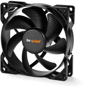 be quiet! Pure Wings 2 92mm Lüfter, hohe Höchstgeschwindigkeit, niedrige Mindestdrehzahl, optimierter Lüfterrahmen, außergewöhnlich hoher Luftdruck, sehr leiser Betrieb, Rifle-Lager, BL045