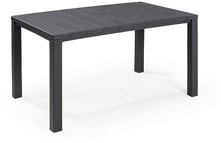Keter Julie 6 Seater Dining Table - Grey