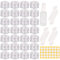70 Pcs 5ml sample pots for cosmetics,cosmetic pots little pots with lids,mini lip balm pots empty cream pot,travel pots,cosmetic sample pots,clear sample pots,for creams storage cosmetic containers