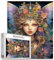 1000 Teile Flower Fairy Girl Puzzles für Erwachsene Modernes Porträtpuzzle für herausfordernde Familienspiele, farbenfrohe Puzzles für dekorative Geschenke