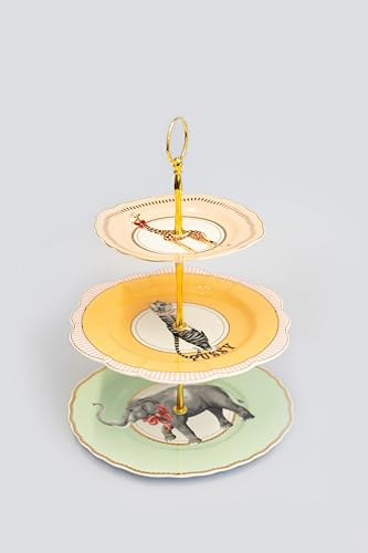 YVONNE ELLEN Animal 3 Tier Cake Stand