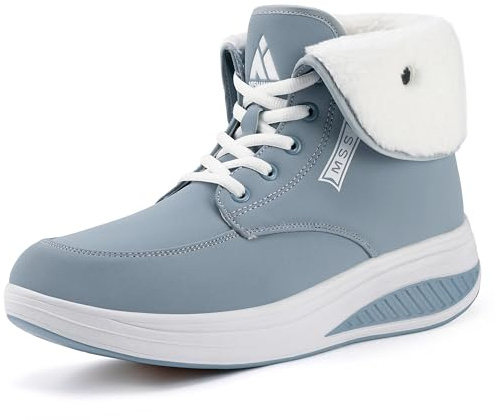 Mishansha Imperméables Bottes de Neige Femme Chaussures Chaudes Hiver Antidérapantes Bottines 39 EU